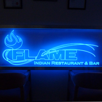 LED Flame Sign